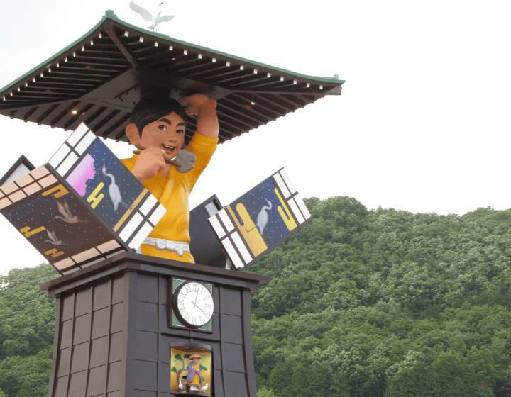 湯郷温泉からくり時計