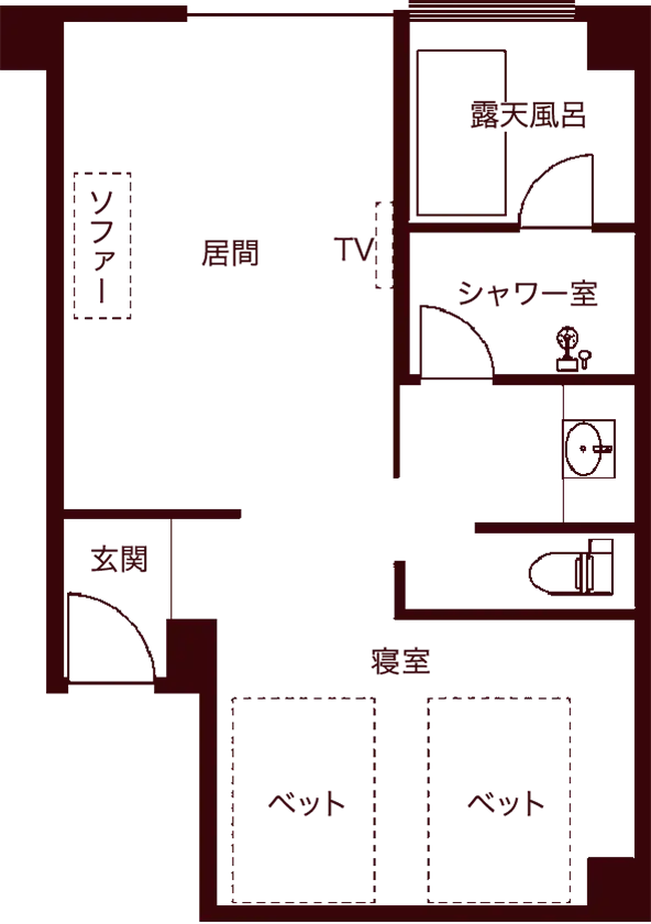 白露 間取り図